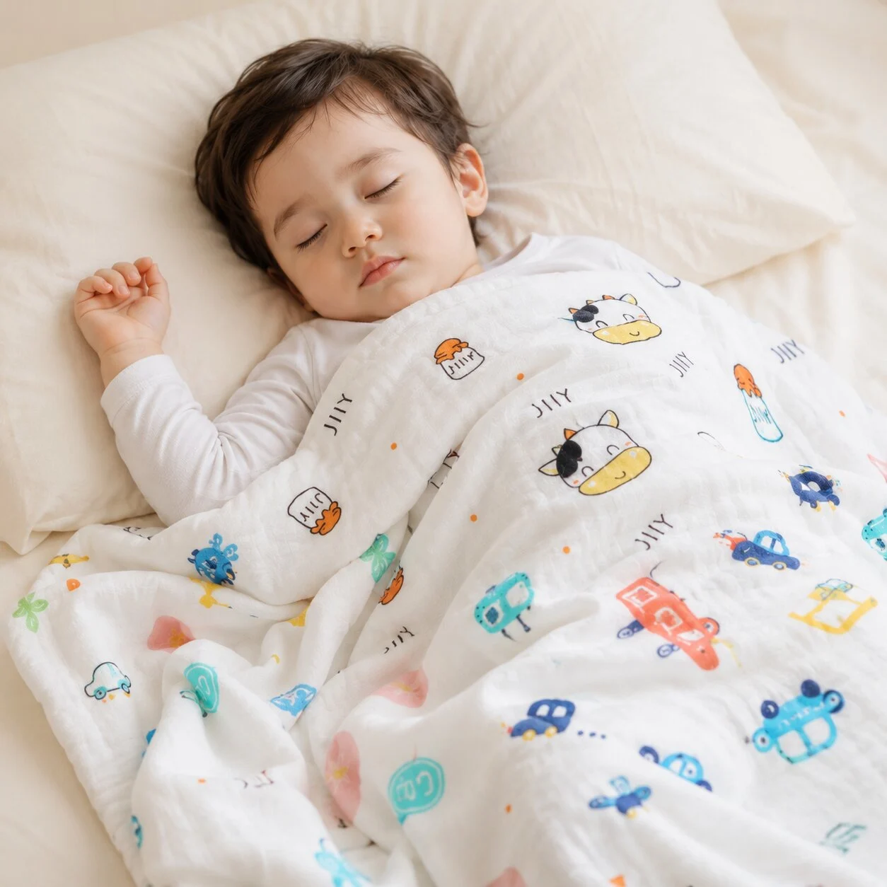 6 PT-OL03 MUSLIN PRINTED BLANKET - Image 1