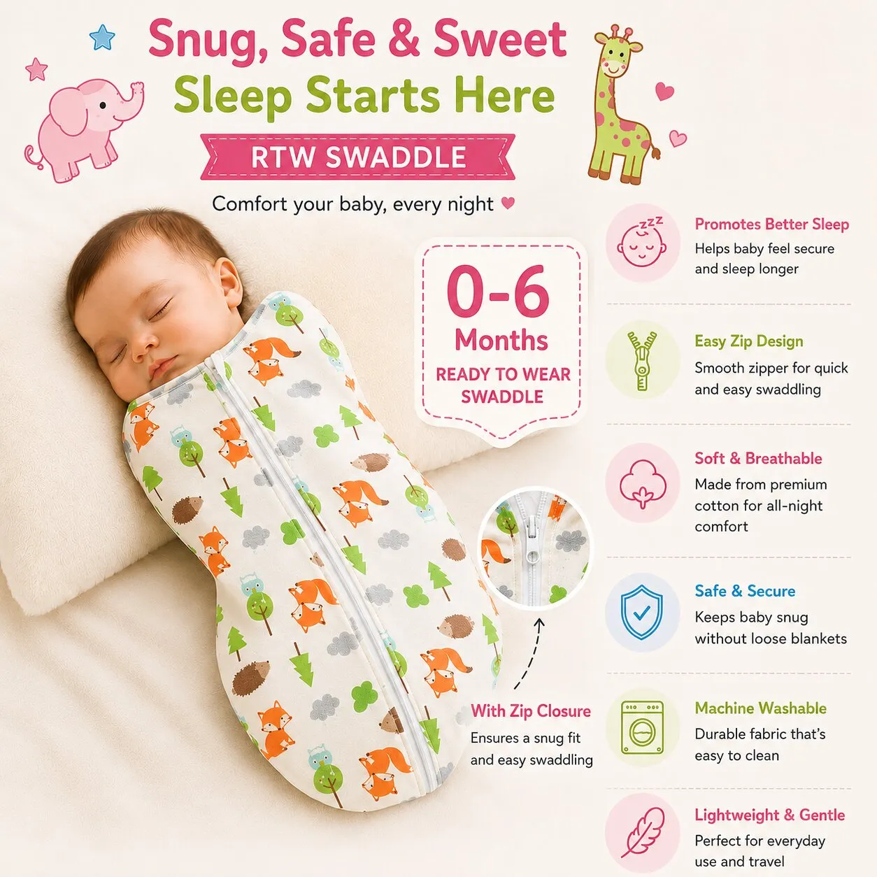 7 PT-OL28 SWADDLE 1-32-5 - Image 1