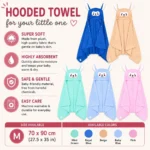 PT-OL09 TERRY HOOD TOWEL 1-50-3 - Image 2